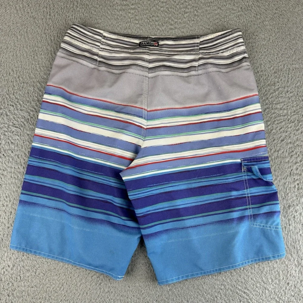 Mambo Australia Farting Dog Board Shorts Iconic Surf Breaks Size S W32